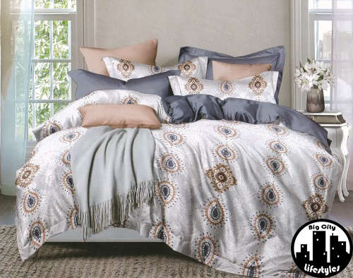 Various 4 Piece Cotton Duvet Cover Sets | Double & Queen