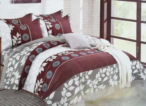 Various 6 Piece Printed Microfiber Duvet Cover Sets | Double & Queen