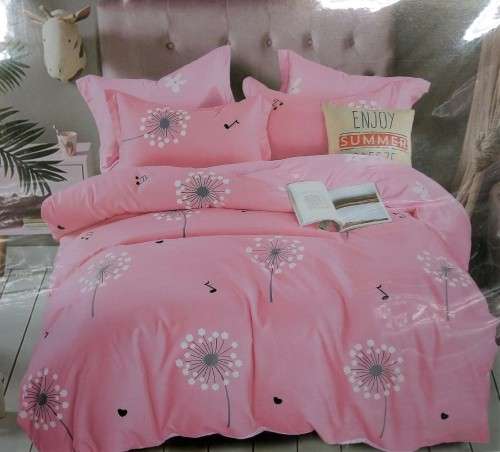 6 Piece Printed Cotton Duvet Cover Sets | King