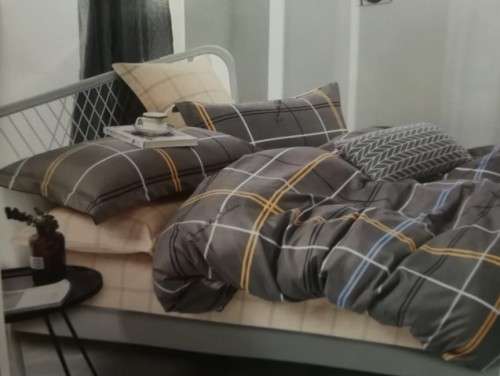 Various 6 Piece Reversible Cotton Duvet Cover Sets | King