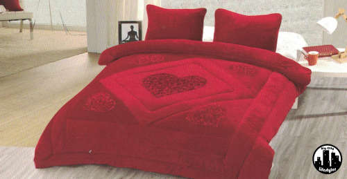 Various 3 Piece Double Layer Blanket Sets | Queen