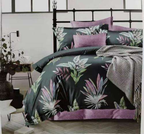 6 Piece Printed Cotton Duvet Cover Sets | King