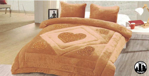 Various Plain Colours | 3 Piece Blanket Sets | Double & Queen