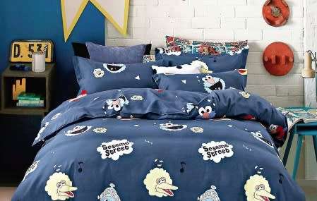 Various Designs | 3 Piece Cotton Duvet Cover Sets | Three-Quarter