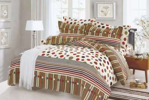 Various 6 Piece Microfiber Duvet Cover Sets | Queen