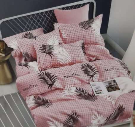 6 Piece Cotton Duvet Cover Set | Double