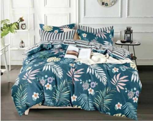 6 Piece Cotton Duvet Cover Set | Queen