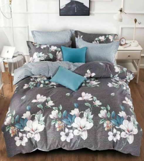 6 Piece Cotton Duvet Cover Set | Queen