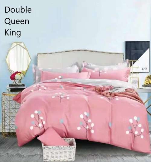 6 Piece Printed Cotton Duvet Cover Sets | Queen