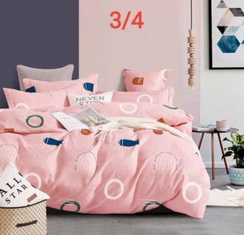 Various 3 Piece Cotton Duvet Cover Sets | Three-Quarter