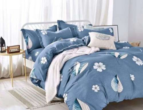 6 Piece Cotton Duvet Cover Set | Double