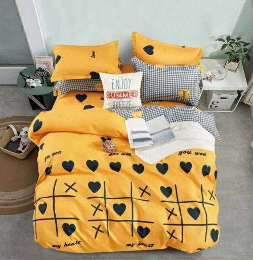 6 Piece Cotton Duvet Cover Set | Queen
