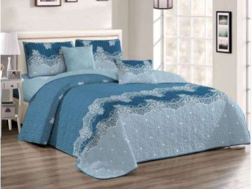 3 Piece Cotton Quilt Set | Queen