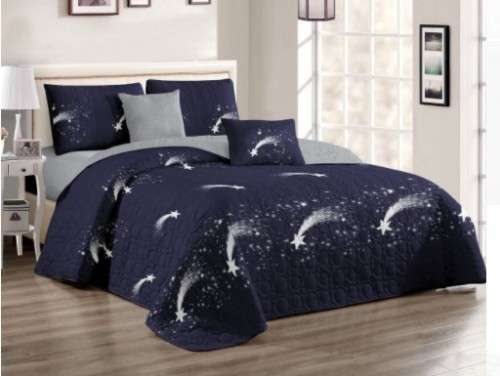 3 Piece Cotton Quilt Set | Queen