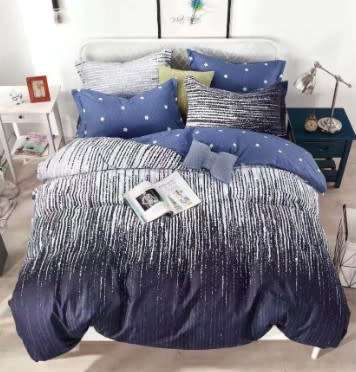 6 Piece Cotton Duvet Cover Set | Queen