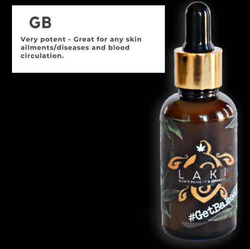 30 ml Get Baked (GB) CBD Oil - high in THC for Extreme pain