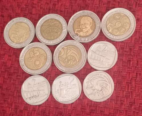 South African Commemorative coin collection