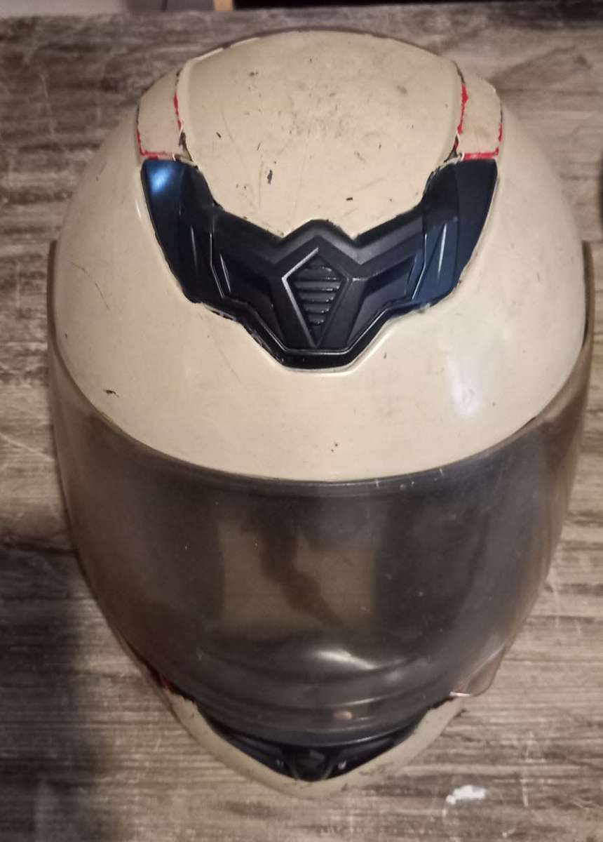 Motorbike helmet