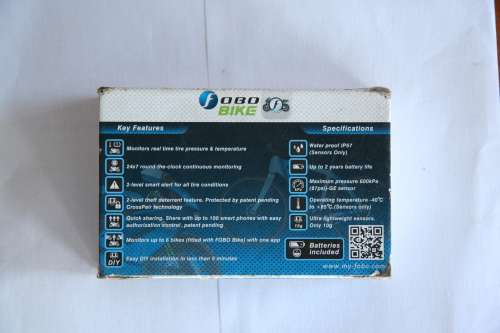 OBO Tyre Pressure sensors Bluetooth.