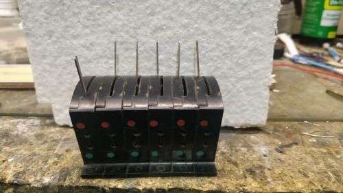 Hornby passing contact turnout switch