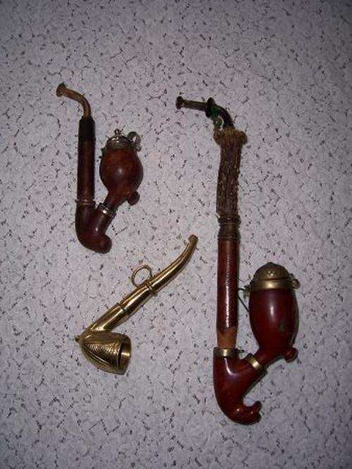 Assorted Pipes - Antique and decorative