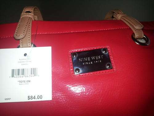 Nine West Red Tote