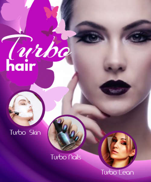 Turbo Hair, turbo Skin, Turbo Nails, Turbo Lean - 3 Month supply