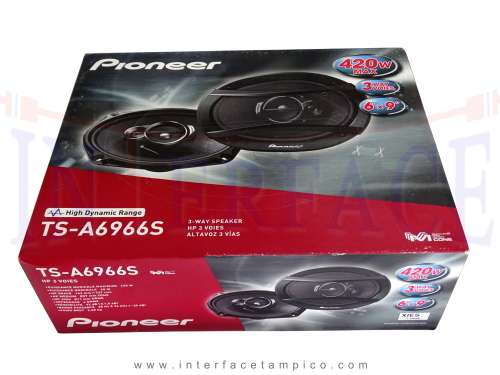 Pioneer 3-way spearker HP 3 voies altavoz 3 vias ts-a6966s