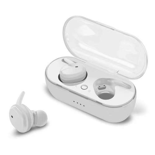 TWS 4 Wireless Bluetooth Sports Earphones / Earbuds - White or Black