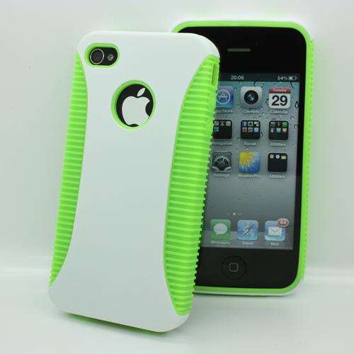 New Dual Green Case for iPhone 4 and iPhone 4S