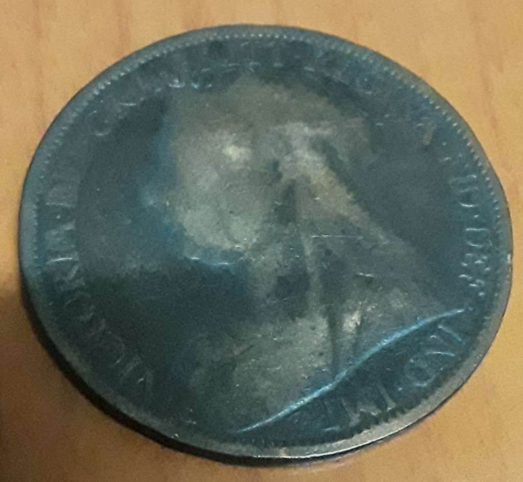 QUEEN VICTORIA 1896 COIN + QE2 Coin with Kings & Queens CHART from year 1066