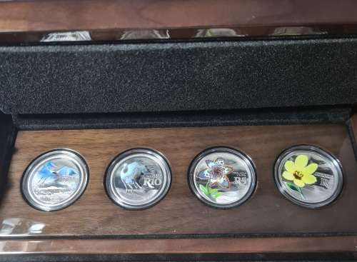 2017 West Cape Biosphere 4 coin set