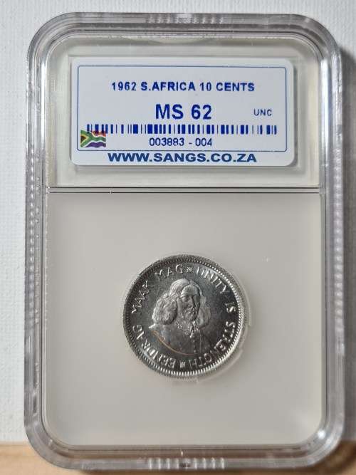 1962 MS62 - 10 Cent