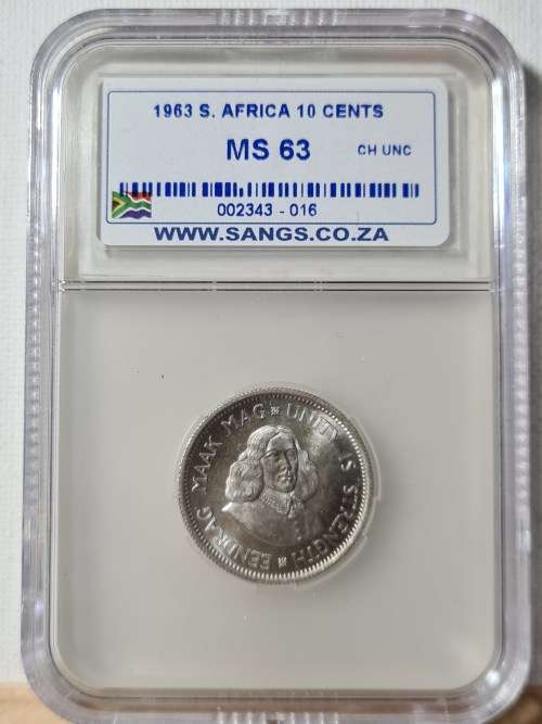 1963 MS63 - 10 Cent