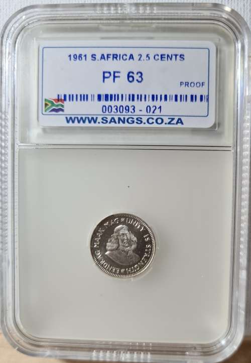 1961 PF63 - 2,5 Cent