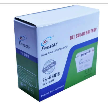 Firestar Gel Battery18AH 12v