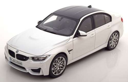 BMW M3 F80 Competition 2016 Mineral White 1:18 Norev