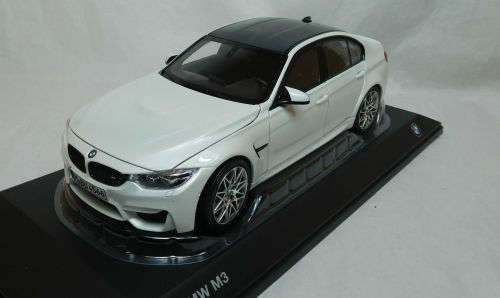 BMW M3 F80 Competition 2016 Mineral White 1:18 Norev