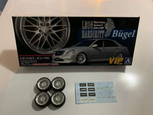 1:24 Leon Hardiritt Bugel 20` VIP Wheel and Tyre Set