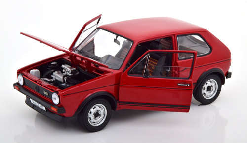 Die cast VW Golf 1 GTI model car by Norev - Red 1:18
