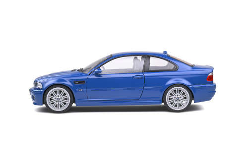 Die cast BMW E46 M3 - Blue 1:18 by Solido