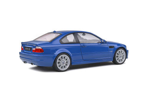 Die cast BMW E46 M3 - Blue 1:18 by Solido