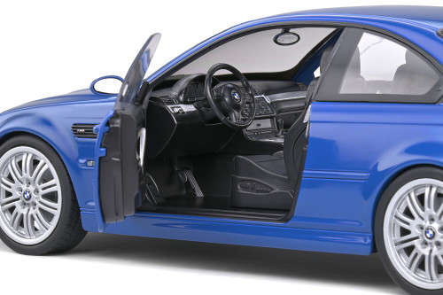 Die cast BMW E46 M3 - Blue 1:18 by Solido