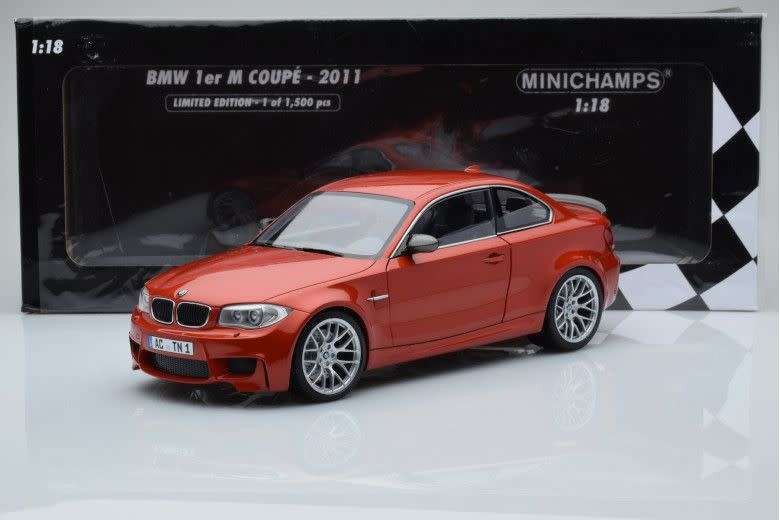 BMW 1M - COLLECTORS PIECE. (Die cast) 1:18 - LIMITED EDITION - RARE MODEL