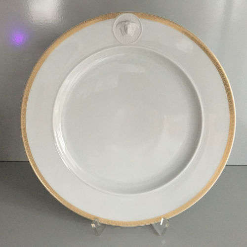 Large Rosenthal VERSACE Medallion Meandre D'Or  30cm kop