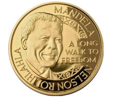 1/10oz Mandela Nobel Gold Medallion