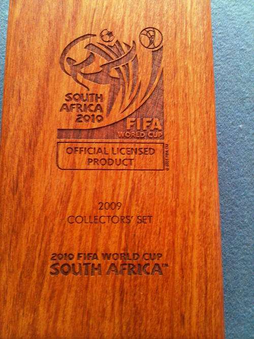 2009 Gold Proof 1/4 and 10th and Silver 1oz FIFA  2010 World Cup