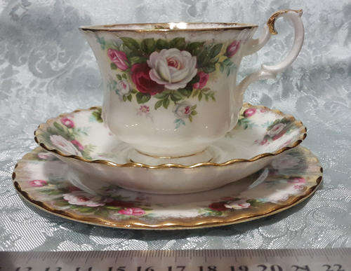 Vintage Royal Albert Celebration Trio