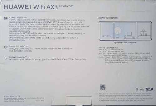 Huawei AX3 router