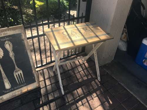 French style side table